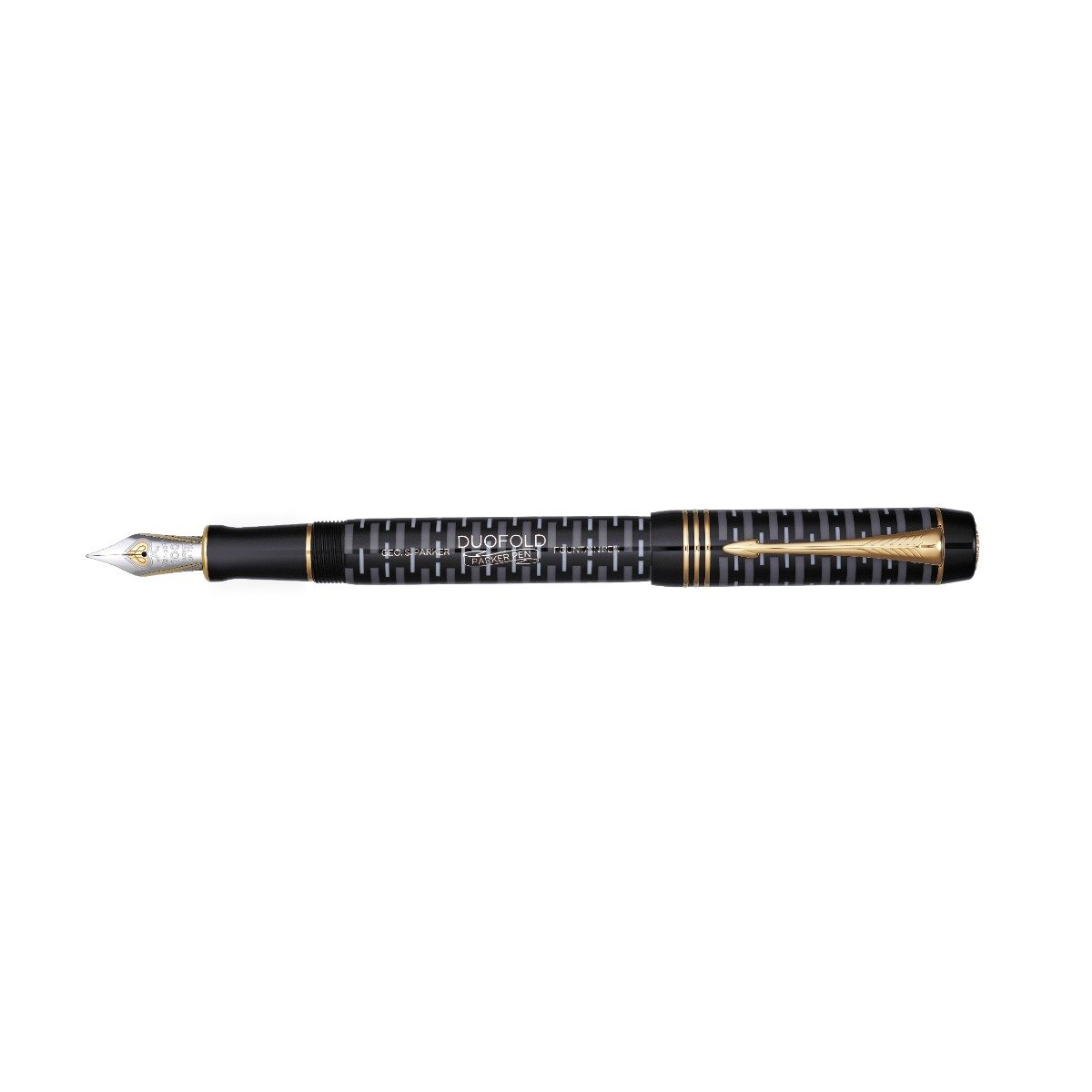 PARKER Duofold Centennial 万年筆　k18 Parker Duofold Arrow Centennial Fountain Pen – coloradopen